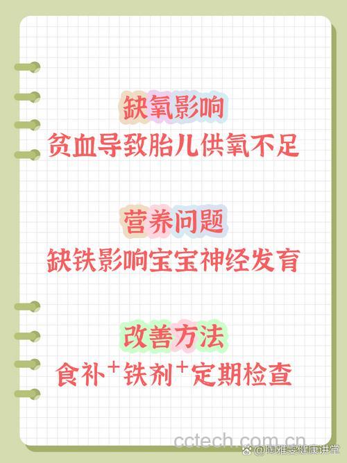 怀孕缺铁性贫血对宝宝有什么影响