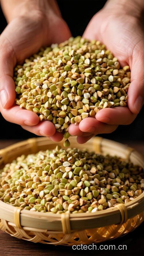 荞麦米图片高清,实物参考