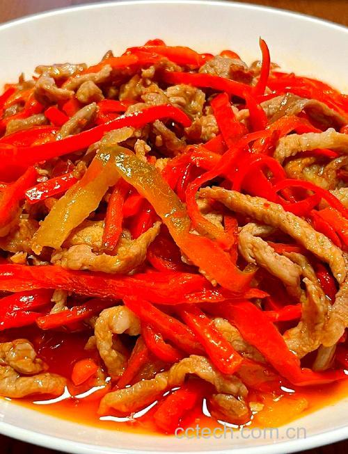 红椒炒肉丝家常做法窍门