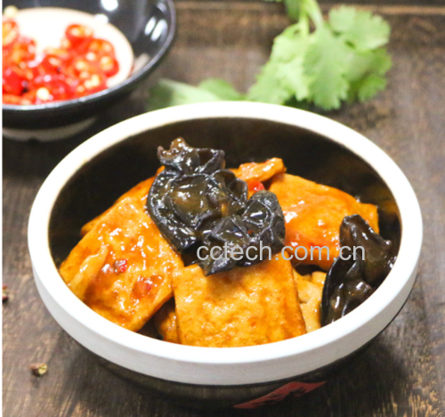 白菜炖豆腐成品