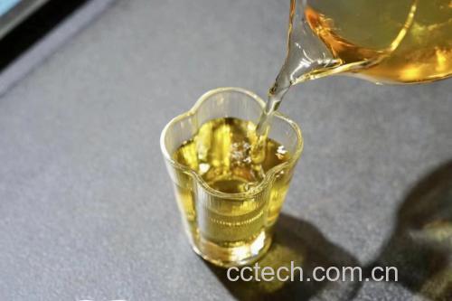雪梨桂花茶冲泡过程