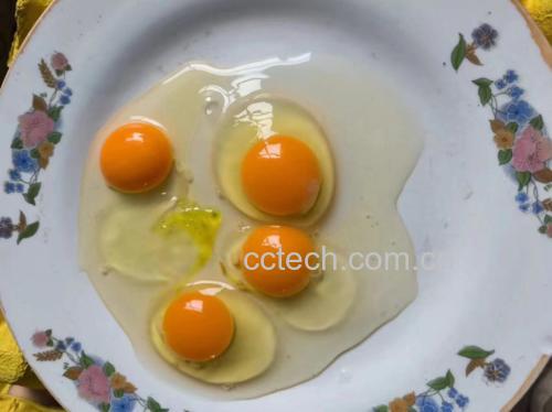 厨师正在翻炒丝瓜与鸡蛋混合物,锅中飘出香气 丝瓜炒蛋烹饪过程图