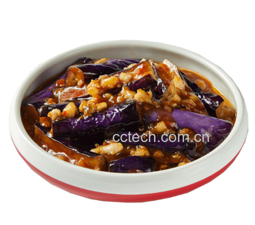 碳烤茄子翻面图