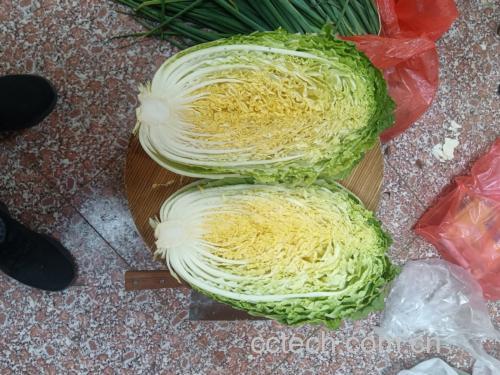 凉拌蒸茄子的蘸汁原料准备图