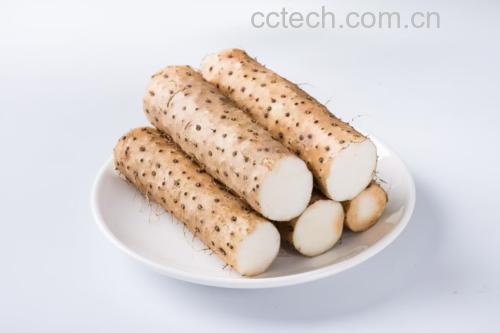 蓝莓山药精致摆盘效果