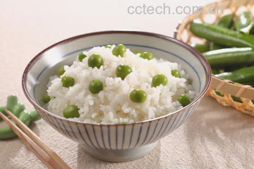 豌豆熟成品摆盘