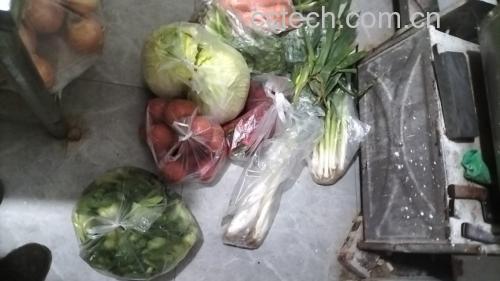 咖喱食材摆盘图