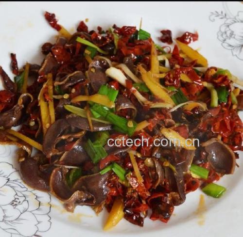 老姜鸭炖煮过程图
