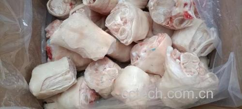 一碗热气腾腾的北沙参炖猪蹄汤,汤色清澈,猪蹄软糯,北沙参清晰可见 北沙参炖猪蹄成品图