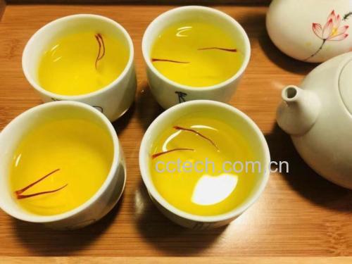 雪梨桂花茶成品图