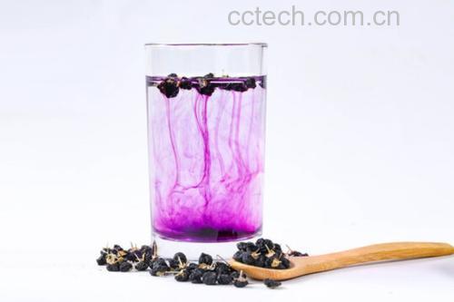 家庭实操场景:用户使用食品级电子温度枪精准校准冲泡用水,读数稳定在59.8℃,旁置地理标志青海柴达木黑枸杞干果及定量工具,体现科学冲泡的可及性与规范性 家庭厨房场景中,用户用电子温枪测量玻璃杯中混合水温,屏幕清晰显示59.8℃,手边放置青海柴达木黑枸杞干果与标准量勺(3g),操作台整洁有序