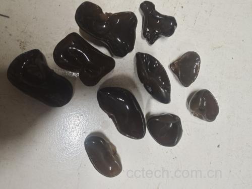 新鲜采摘的秋木耳特写,展示其自然形态与颜色 秋木耳特写