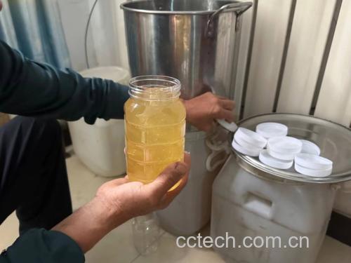 展示蜂蜜选购技巧,包括标签查看、颜色观察、气味辨别等步骤说明 蜂蜜选购指南图