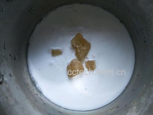熬煮过程特写