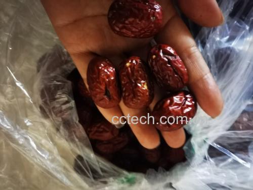 红枣与燕麦实物图,展示原材料的新鲜与自然状态 红枣与燕麦实物图