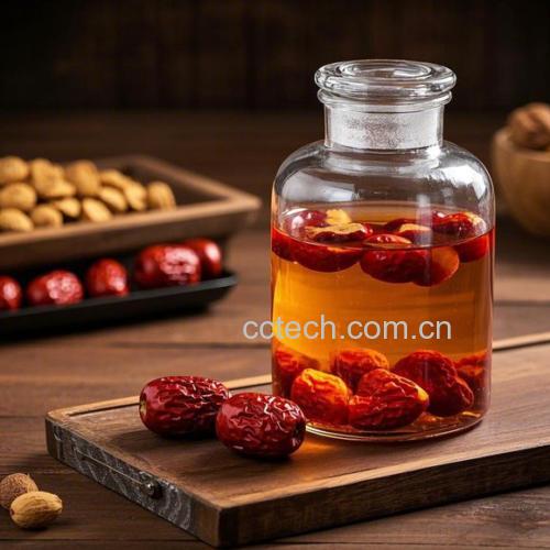 枣圈与坚果混合包装场景图
