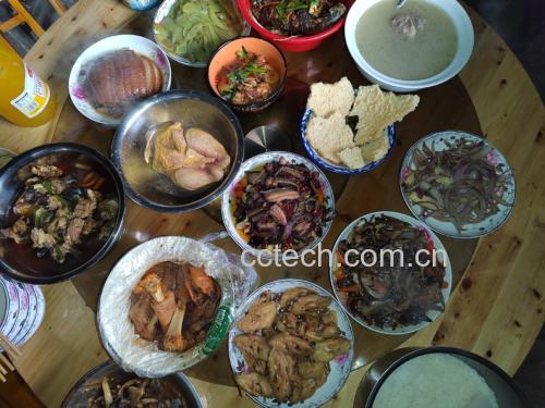 餐盘中摆放着多种蔬果、肉类和谷物,展示均衡饮食理念 健康饮食搭配图