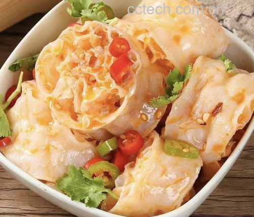 菠菜百叶拌凉菜成品图 菠菜百叶拌凉菜成品图