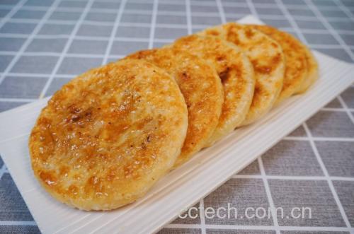 洋葱牛肉饼成品图