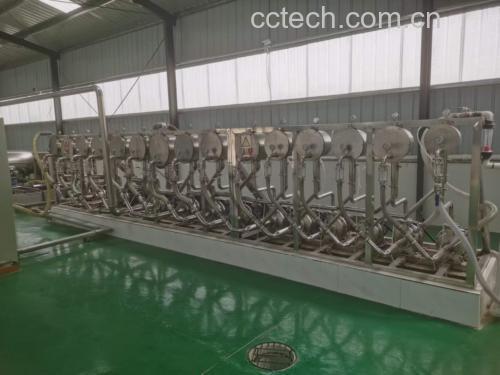 展示烟薯在专业控温控湿设备中进行糖化处理的过程 烟薯在恒温恒湿环境中进行糖化处理