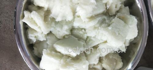 土豆丝焯水过程