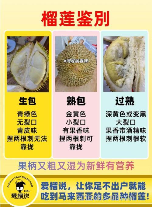 怎么判断榴莲好坏