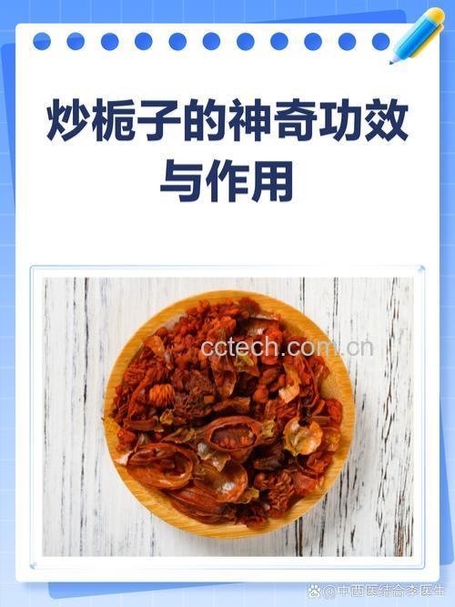 炒栀子的功效与作用