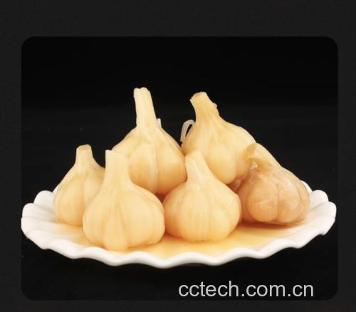 绿色大蒜成品图