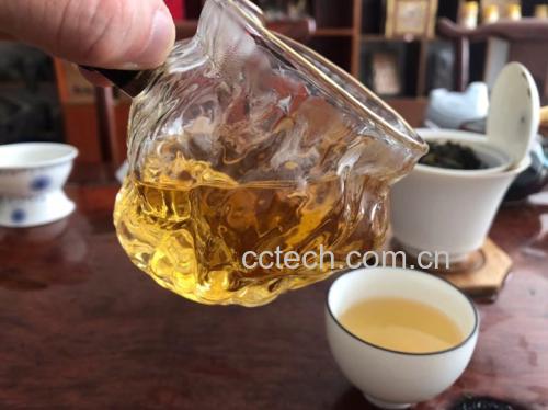 桂花茶冲泡过程