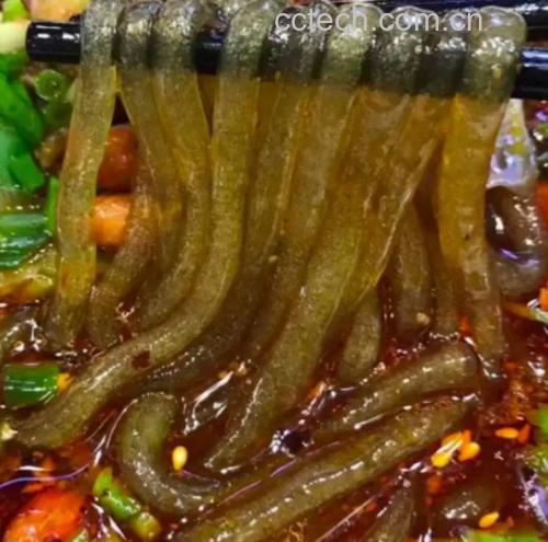 泡椒炒红薯粉成品图