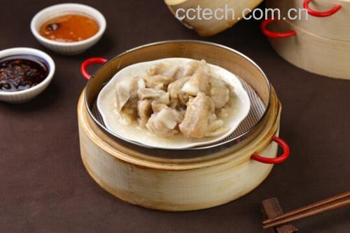 金桔油蒸排骨成品图