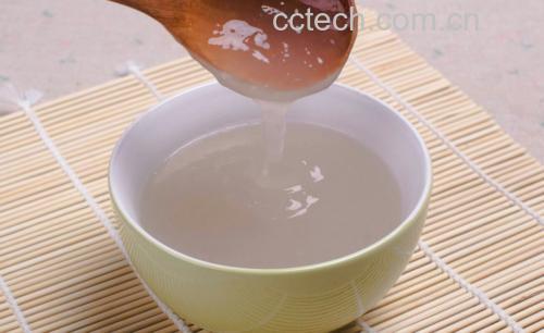 粉葛花泡茶图
