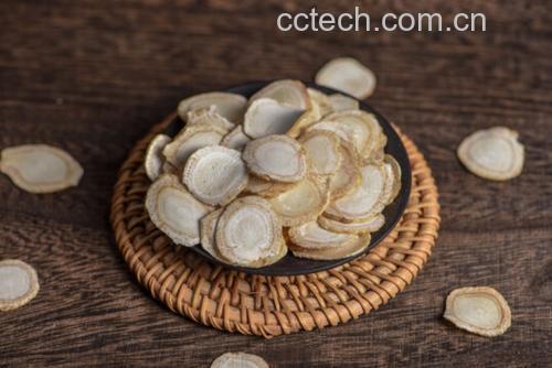 办公室夜班场景中食用鲜人参
