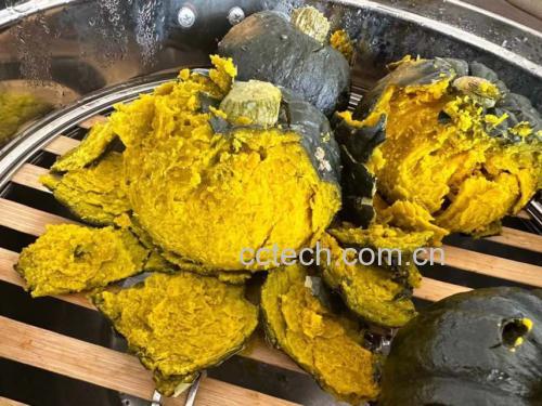 蒸南瓜与烤南瓜对比图