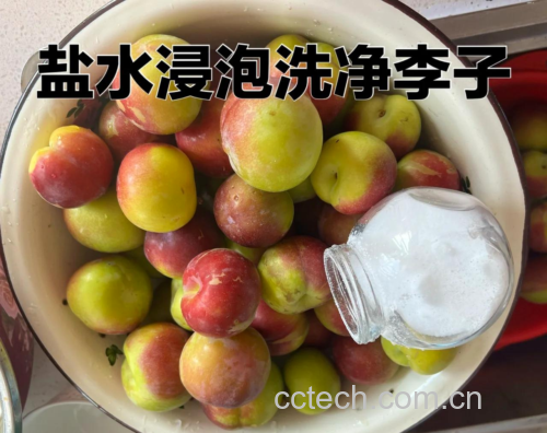香梨清洗步骤示意图