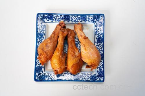 成品懒人版鸡腿装盘效果