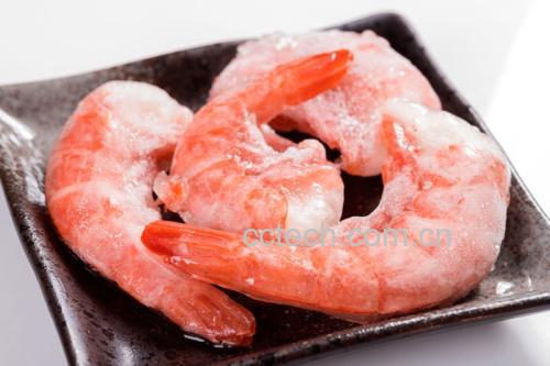 海虾炒西兰花成品图