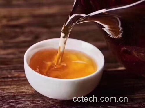 陈皮花旗参茶成品图