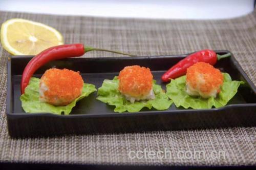 大青芒沙拉成品图