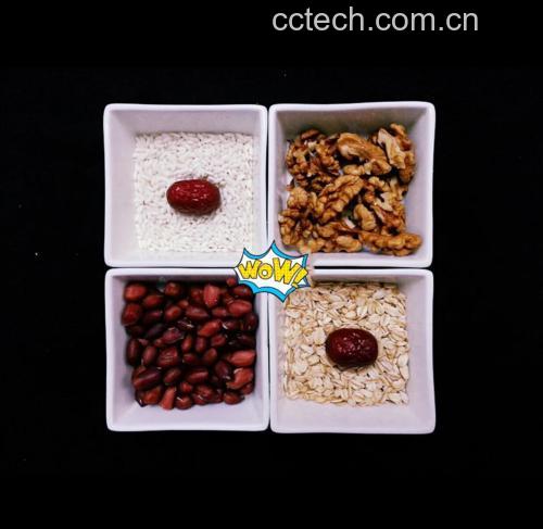 油栗仁与其他常见食材热量对比图
