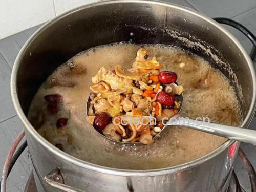 黑豆汤制作过程