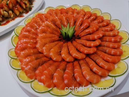 虾与柠檬搭配的美食