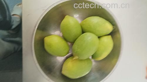 黄瓜胡萝卜柠檬榨汁成品图