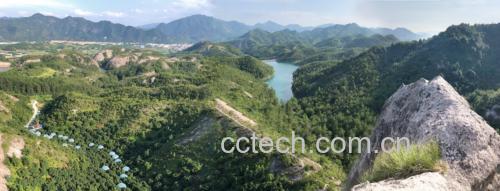 仙居杨梅产业园区航拍图