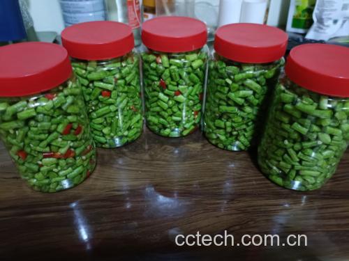 泡豆角成品展示图