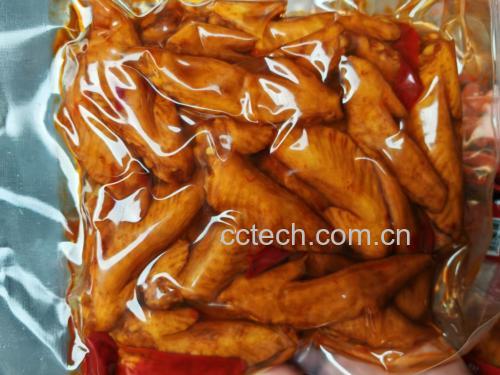 黄果柑啤酒鸡翅成品图