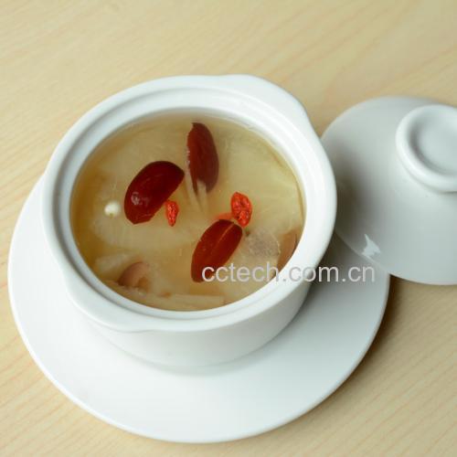 红枣枸杞茶冲泡过程图