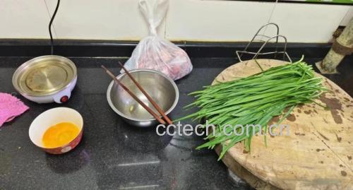 五味子蒸蛋食材展示