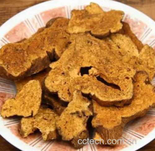 党参白术片药材对照图