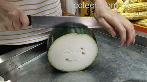 白皮冬瓜处理过程